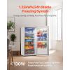 VEVOR Convertible Freezer/Refrigerator, 20.2 Cu.Ft Frost Free Upright Freezer with Temp Control Panel, Door Open too Long Alarm, Adjustable Shelves and LED, Standing Fridge for Kitchen, Office, Garage(20 Cu.Ft.)