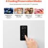 VEVOR Convertible Freezer/Refrigerator, 20.2 Cu.Ft Frost Free Upright Freezer with Temp Control Panel, Door Open too Long Alarm, Adjustable Shelves and LED, Standing Fridge for Kitchen, Office, Garage(20 Cu.Ft.)