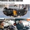 VEVOR Diesel Air Heater, 12V 2KW Integrated Diesel Heater with Remote and LCD Display, 10L Tank Compact Diesel Heating Solution, Quick Warm-up for RVs, Trailers, Campers, Boats, and Indoor Use(Black)