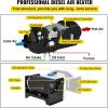 VEVOR Diesel Air Heater 8KW, All in One 12V Truck Heater, Parking Heater with Black LCD, Remote Control, Fast Heating Diesel Heater for RV Truck, Boat, Bus, Car Trailer, Motorhomes(White)