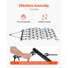 VEVOR Drag Harrow, 4 x 5 ft Chain Harrow – Made from Q235 Steel, UTV Tractor Attachments for Landscape Leveling or Sod Prepping, Durable Harrow Rake for Gravel Driveway, Farm Field Garden Black(4 x 5.6 ft)
