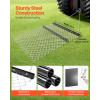 VEVOR Drag Harrow, 4 x 5 ft Chain Harrow – Made from Q235 Steel, UTV Tractor Attachments for Landscape Leveling or Sod Prepping, Durable Harrow Rake for Gravel Driveway, Farm Field Garden Black(4 x 5 ft)
