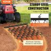 VEVOR Drag Harrow, 4 x 5 ft Chain Harrow – Made from Q235 Steel, UTV Tractor Attachments for Landscape Leveling or Sod Prepping, Durable Harrow Rake for Gravel Driveway, Farm Field Garden Black(4’x5.6′)