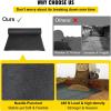 VEVOR Driveway Fabric, Heavy Duty 6x300ft 3oz Woven Landscape Fabric, Garden Weed Barrier Fabric, Weed Control Fabric, Geotextile Fabric for Landscaping, Ground Cover, Weed Block Gardening Mat, Black(Non Woven)