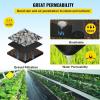 VEVOR Driveway Fabric, Heavy Duty 6x300ft 3oz Woven Landscape Fabric, Garden Weed Barrier Fabric, Weed Control Fabric, Geotextile Fabric for Landscaping, Ground Cover, Weed Block Gardening Mat, Black(Non Woven)