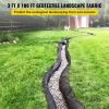 VEVOR Driveway Fabric, Heavy Duty 6x300ft 3oz Woven Landscape Fabric, Garden Weed Barrier Fabric, Weed Control Fabric, Geotextile Fabric for Landscaping, Ground Cover, Weed Block Gardening Mat, Black(Non Woven)