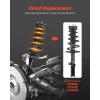 VEVOR Front Air Shock Absorber Strut, 2 PCS, Compatible with Cadillac Escalade/ESV/EXT, GMC Sierra, Chevrolet Avalanche/Silverado/Suburban/Tahoe, Replacement for 19300066 22853793 19368455 19368456(Rear 2PCS)