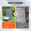 VEVOR Hog Feeder, 3.7 Bushel Capacity, Double Door Pig Feeder, Heavy Duty Steel Piglets Feeder, Multipurpose Trough Creep Feeder, Outdoor Livestock Feeder Farm Accessory for Feeding up to 8 Hogs(2.2 Bushel)