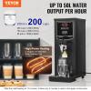 VEVOR Hot Water Dispenser, Commercial Water Boiler 1500W with 316 Stainless Steel Heating Tube, 50L/H Step-by-step Fast Heating Electric Water Warmer for Coffee Tea Restaurant Office, 15L(10.6 Quarts)