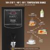 VEVOR Hot Water Dispenser, Commercial Water Boiler 1500W with 316 Stainless Steel Heating Tube, 50L/H Step-by-step Fast Heating Electric Water Warmer for Coffee Tea Restaurant Office, 15L(21.1 Quarts)