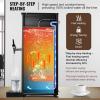VEVOR Hot Water Dispenser, Commercial Water Boiler 1500W with 316 Stainless Steel Heating Tube, 50L/H Step-by-step Fast Heating Electric Water Warmer for Coffee Tea Restaurant Office, 15L(21.1 Quarts)