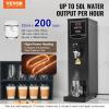 VEVOR Hot Water Dispenser, Commercial Water Boiler 1500W with 316 Stainless Steel Heating Tube, 50L/H Step-by-step Fast Heating Electric Water Warmer for Coffee Tea Restaurant Office, 15L(21.1 Quarts)
