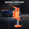 VEVOR Hydraulic Toe Jack, 5 Ton On Toe Toe Jack Lift, 10 Ton On Top Lift Capacity Machine Jack, 1.0-9.1 in Toe Height, 14.6-22.4 in Top Height, 360° Rotatable Claw Jack for Machinery, Industry(5-10 ton)
