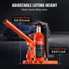 VEVOR Hydraulic Toe Jack, 5 Ton On Toe Toe Jack Lift, 10 Ton On Top Lift Capacity Machine Jack, 1.0-9.1 in Toe Height, 14.6-22.4 in Top Height, 360° Rotatable Claw Jack for Machinery, Industry(2.5-5 ton)