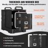 VEVOR Insulated Food Pan Carrier, 81 Qt Hot Box for Catering, Food Box Carrier with Double Buckles, Front Loading Food Warmer with Handles, Stackable End Loader for Restaurant, Canteen(81 Qt x 2)
