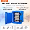 VEVOR Insulated Food Pan Carrier, 81 Qt Hot Box for Catering, Food Box Carrier with Double Buckles, Front Loading Food Warmer with Handles, Stackable End Loader for Restaurant, Canteen(95 Qt)
