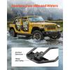 VEVOR Jeep JK Tube Doors 4 Door with DOT Certified Rear View Mirrors, Fit for 2007-2018 Jeep Wrangler JK Hunting Style Jeep Tubular Door with Rubber Pads & Toughened Steel Tube(Adventure Style)