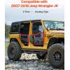 VEVOR Jeep JK Tube Doors 4 Door with DOT Certified Rear View Mirrors, Fit for 2007-2018 Jeep Wrangler JK Hunting Style Jeep Tubular Door with Rubber Pads & Toughened Steel Tube(with Side View Mirror)