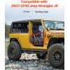 VEVOR Jeep Tube Doors, 2-Door, Hunting Style Jeep Tubular Door with Heavy-Duty Hinges & OE Latch, Jeep Doors with Rubber Pads & Toughened Steel Tube, Fit for 2007-2018 Jeep Wrangler JK