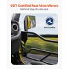 VEVOR Jeep Tube Doors, 4-Door, Adventure Style Jeep Tubular Door with DOT Certified Rear View Mirrors, Jeep Doors with Rear Mirrors for 2018-2026 Jeep Wrangler JL & 2020-2026 Jeep Gladiator JT