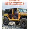 VEVOR Jeep Tube Doors, 4-Door, Adventure Style Jeep Tubular Door with DOT Certified Rear View Mirrors, Jeep Doors with Rear Mirrors for 2018-2026 Jeep Wrangler JL & 2020-2026 Jeep Gladiator JT