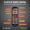 VEVOR LED Lighted Liquor Bottle Display, 3 Tiers 40 Inches, Supports USB, Illuminated Home Bar Shelf with RF Remote & App Control 7 Static Colors 1-4 H Timing, Acrylic Lighted Shelf for 30 Bottles(3 Tiers 30 Inches)