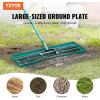 VEVOR Lawn Leveling Rake, 48″”x10″” Level Lawn Tool, Heavy-Duty Lawn Leveler with 78″” Steel Extended Handle, Yard Leveling Rake Suit for Garden, Golf Lawn, Farm, Green(30″x10″)
