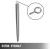 VEVOR Mercruiser Alignment Tool & Gimbal Bearing Puller Set, Compatible with Mercruisers, Engine Alignment Tool, Bearing Puller Seal Bellow Expander Tools Easy-to-Use (black)(silver)