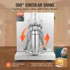 VEVOR Milk Tea Shaking Machine, Electric Double Frame Milk Tea Shaker, 0-180s Adjustable Milk Shake Mixer Machine with Double 1000 ML PC Cups for Bubble Tea, Boba Tea, Juice, Coffee, Milk, Wine(Single 750ML)
