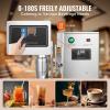 VEVOR Milk Tea Shaking Machine, Electric Double Frame Milk Tea Shaker, 0-180s Adjustable Milk Shake Mixer Machine with Double 1000 ML PC Cups for Bubble Tea, Boba Tea, Juice, Coffee, Milk, Wine(Single 750ML)