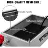 VEVOR Oil Drain Pan 15 Gallon Oil Drain Tank, 57L Low Profile Oil Drain Pan, Large Capacity Oil Change Pan, Foldable Hand, with Pump, Hose, Swivel Casters Wheels for Car, SUV, Trucks Oil Draining(Hand Pump)