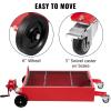 VEVOR Oil Drain Pan 18 Gallon Oil Drain Tank, 68L Low Profile Oil Drain Pan, Large Capacity Oil Change Pan, Foldable Hand, with Pump, Hose, Swivel Casters Wheels for Car, SUV, Trucks Oil Draining(18 Gallon Hand Pump)