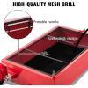VEVOR Oil Drain Pan 18 Gallon Oil Drain Tank, 68L Low Profile Oil Drain Pan, Large Capacity Oil Change Pan, Foldable Hand, with Pump, Hose, Swivel Casters Wheels for Car, SUV, Trucks Oil Draining(18 Gallon Hand Pump)