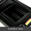 VEVOR Oil Drain Pan 18 Gallon Oil Drain Tank, 68L Low Profile Oil Drain Pan, Large Capacity Oil Change Pan, Foldable Hand, with Pump, Hose, Swivel Casters Wheels for Car, SUV, Trucks Oil Draining(17 Gallon Hand Pump)