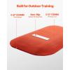 VEVOR Pitching Mound, Baseball Game Mound, Indoor/Outdoor Pitching Practice and Training Equipment, Softball Pitching Aids with Antifade Turf and Pitching Rubber(Red)