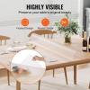 VEVOR Plastic Table Cover, 24 x 48 Inch 1.5 mm Thick Frosted PVC Desk Mat Protector, Waterproof & Easy Cleaning Desk Pad Tablecloth, for Office, Dresser, Dining Room,Night Stand(48″ x 24″ (Rectangular))