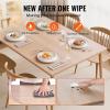 VEVOR Plastic Table Cover, 24 x 48 Inch 1.5 mm Thick Frosted PVC Desk Mat Protector, Waterproof & Easy Cleaning Desk Pad Tablecloth, for Office, Dresser, Dining Room,Night Stand(60″ x 42″ (Rectangular))