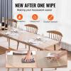 VEVOR Plastic Table Cover, 24 x 48 Inch 1.5 mm Thick Frosted PVC Desk Mat Protector, Waterproof & Easy Cleaning Desk Pad Tablecloth, for Office, Dresser, Dining Room,Night Stand(96″ x 42″ (Rectangular))