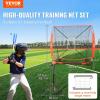 VEVOR Portable Baseball Softball Practice Net – 7x7ft Replacement Net with Strike Zone (Net Only, Bow Frame Not Included)