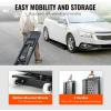 VEVOR Portable Car Lift – 5,000 LBS Capacity, Extended-Length Plates, 25.6″ Max. Height, Heavy-Duty Carbon Steel Truck Lift with 120V Power Unit(5000lbs)
