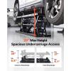VEVOR Portable Car Lift – 7,000 LBS Capacity, 26.8″ Max. Height, Heavy-Duty Carbon Steel Truck Lift with 120V Power Unit(9000 lbs)