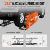 VEVOR Portable Car Lift, 7,000 LBS Capacity, 26.8″ Max. Height, Heavy-Duty Carbon Steel Truck Lift with 120V Power Unit