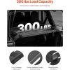 VEVOR Rear Trunk Cargo Rack with Net 2007-2024 Jeep Wrangler JK 4 Door hardtops, 300 lbs Capacity, Carbon Steel Basket Tray Interior Storage Luggage Carrier, Shelf Stand Organizer(Jeep JK(2007-2024))