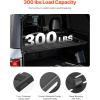 VEVOR Rear Trunk Cargo Rack with Net 2007-2024 Jeep Wrangler JK 4 Door hardtops, 300 lbs Capacity, Carbon Steel Basket Tray Interior Storage Luggage Carrier, Shelf Stand Organizer(Ford Bronco(2021-2024))