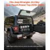 VEVOR Rear Trunk Cargo Rack with Net 2007-2024 Jeep Wrangler JK 4 Door hardtops, 300 lbs Capacity, Carbon Steel Basket Tray Interior Storage Luggage Carrier, Shelf Stand Organizer(Jeep JLU(2018-2024))