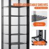VEVOR Refrigerated Display Case, 3.5 Cu.Ft./100L, 2-Tier, Countertop Pastry Display Case Commercial Display Refrigerator with LED Lighting, TURBO Cooling, Frost-Free Air-Cooling, Rear Sliding Door(9.8 Cu.Ft)