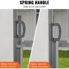 VEVOR Retractable Side Awning, UV 50 71”x236” Rugged Full Aluminum Rust-Proof Side Awning Patio Sunshine Privacy Divider, 280 g Thicken Wind Screen, for Courtyard, Roof Terraces Pools, Beige(Beige)