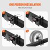 VEVOR Spare Tire Carrier, Trailer Spare Tire Mount, 160 lbs Capacity, Utility Trailer Accessories Fits Most 4 & 5 & 6 & 8 Lugs Wheels on 4″, 4.25″, 4.5″, 4.75″, 5″, 5.5″, 6″, 6.5″ Bolt Patterns(Three-Bolt)