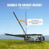 VEVOR Tow Behind Dethatcher, 60-inch Tow Dethatcher with 32 Steel Tines, 3-Point Lawn Dethatcher Rake with Attachments for Tractor, Landscape Rake for Garden, Farm, Grass(40″Tow Dethatcher)