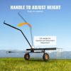 VEVOR Tow Behind Dethatcher, 60-inch Tow Dethatcher with 32 Steel Tines, 3-Point Lawn Dethatcher Rake with Attachments for Tractor, Landscape Rake for Garden, Farm, Grass(60″Tow Dethatcher)